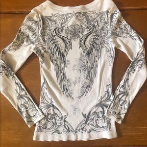 Vocal long sleeve top